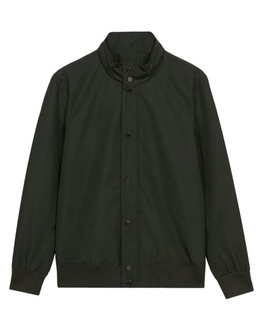 Brooks Brothers Green Funnel-Neck Jacket for men