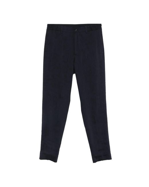 Tagliatore Blue Tailored Trousers for men