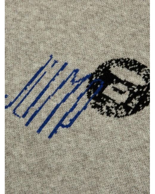 Jersey con cuello redondo Aape By A Bathing Ape de hombre de color Gray