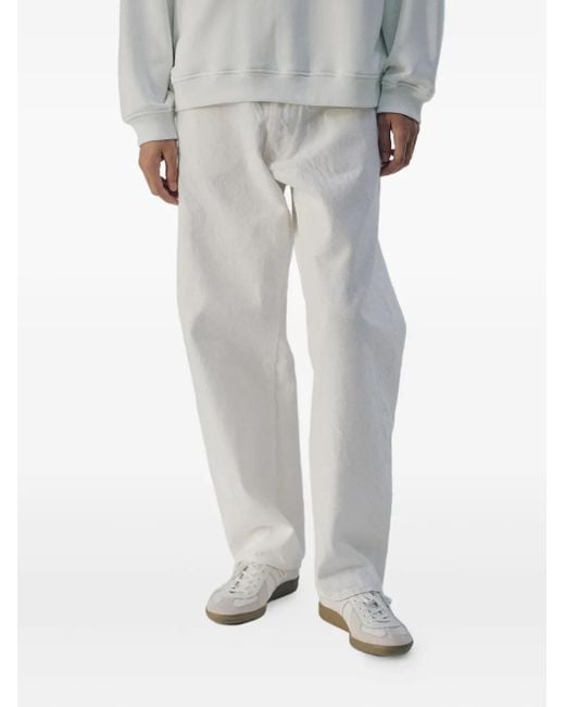 Kaptain Sunshine Men's Gray 5P Straight-Leg Jeans