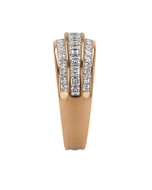 Pragnell Metallic 18Kt Rose Manhattan Diamond Ring