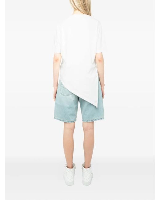 Zadig & Voltaire White Cotton T-Shirt