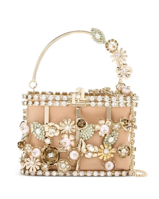 Mini Sac À Main Holli Bouquet Rosantica en coloris Natural