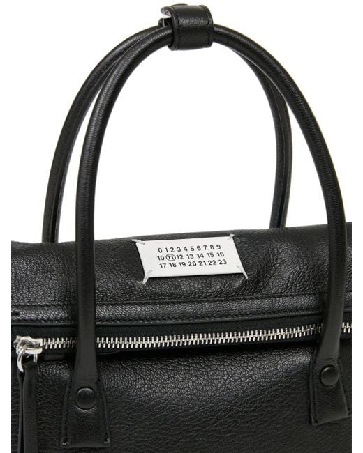 Maison Margiela Black Small 5Ac East West Handbag
