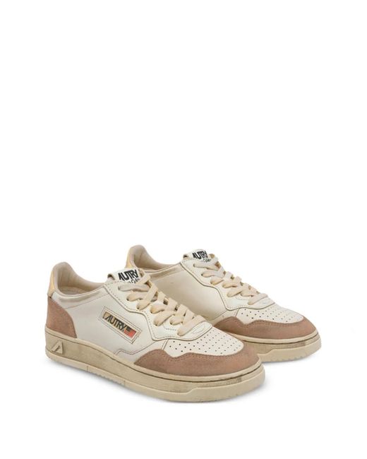 Autry Natural Sneakers Leather
