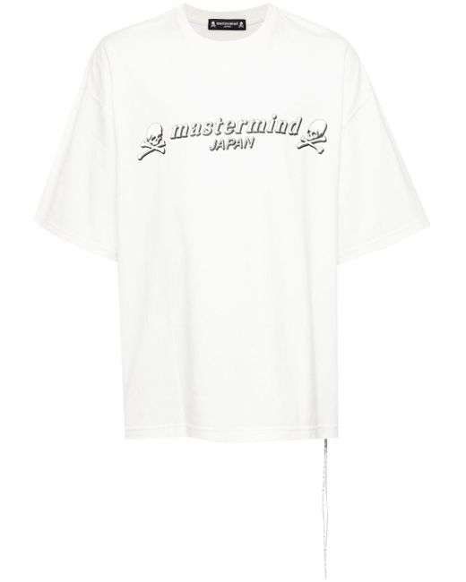 Mastermind Japan White Logo-print T-shirt for men