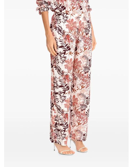 Amir Slama White Straight-Leg Trousers