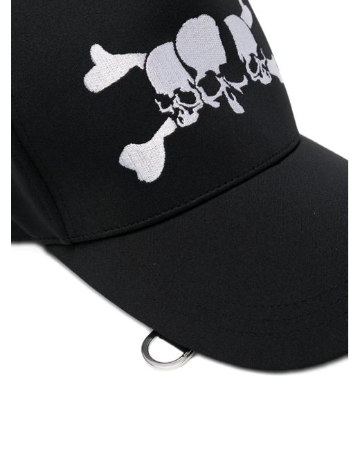 Mastermind Japan Black Logo-Embroidered Cap for men