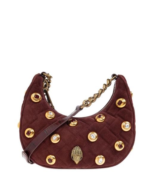 Kurt Geiger Brown Small Kensington Tote Bag