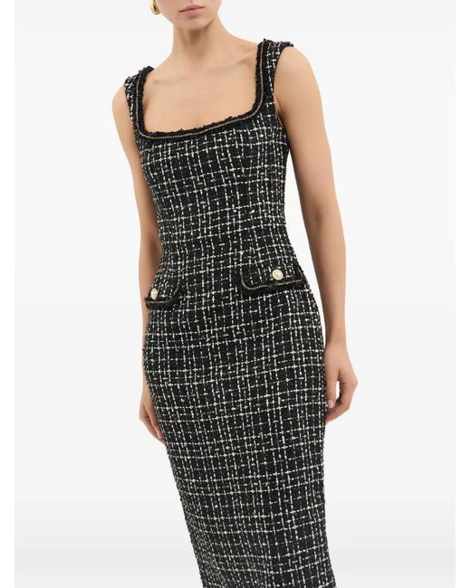 Rebecca Vallance White Meringue Midi Dress