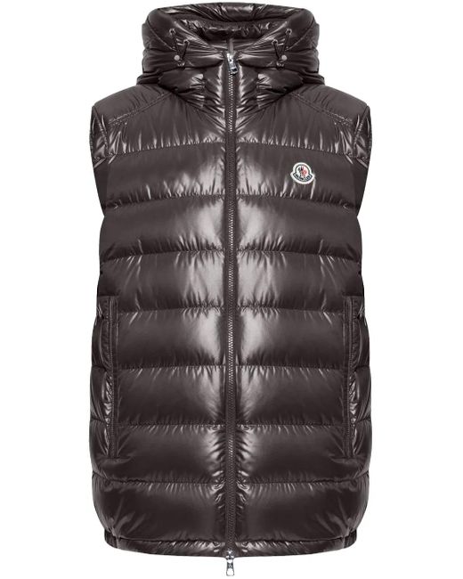 Moncler Black Barant Vest Jacket for men