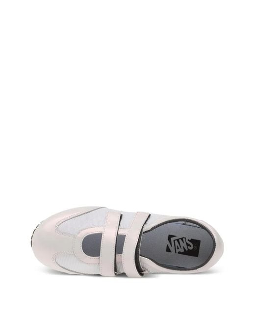 Vans White Mary Jane Lx Sneakers
