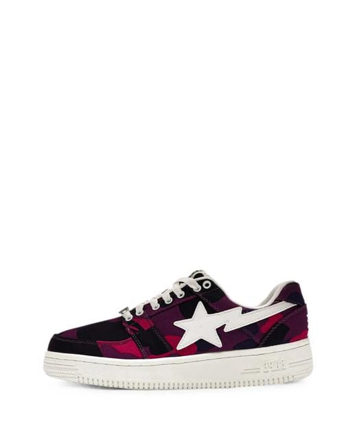 A Bathing Ape White Bape Sta M2 Low Sneakers for men