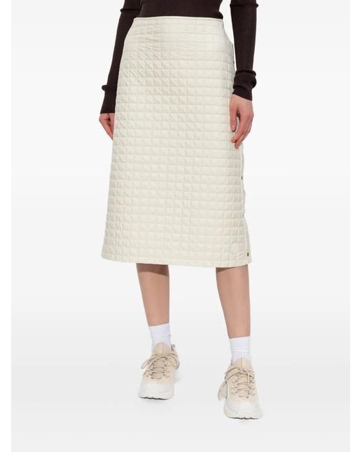 Moncler Natural Polyester Skirt