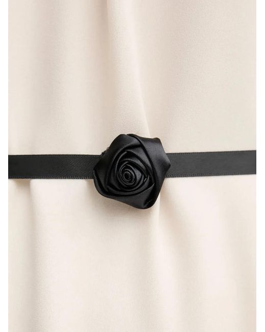 GAUDI Natural Belt Midi Dress