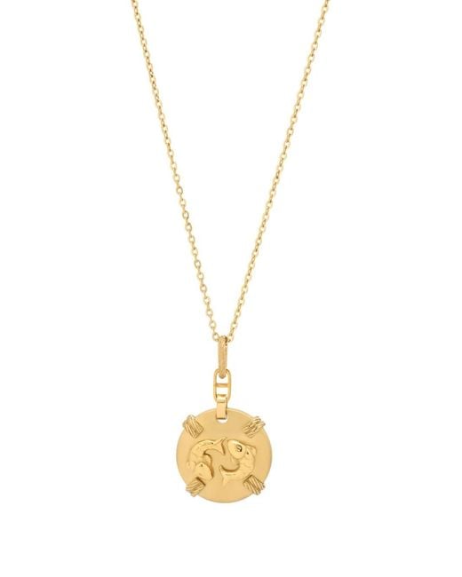 Charriol Metallic Zodiac Pisces Necklace