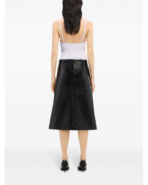 Courreges レディース ホワイト ロゴ タンクトップの通販はau PAY