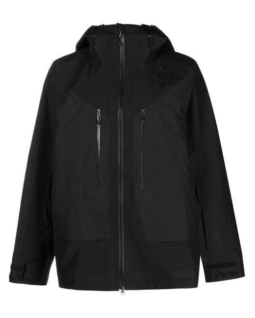 Goldwin 3l Waterproof Hooded Jacket in Black for Men | Lyst