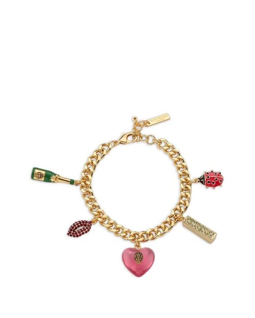 Kurt Geiger Metallic Novelty Charm Bracelet