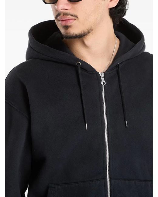 Our Legacy Black Rascal Zip-Up Hoodie for men