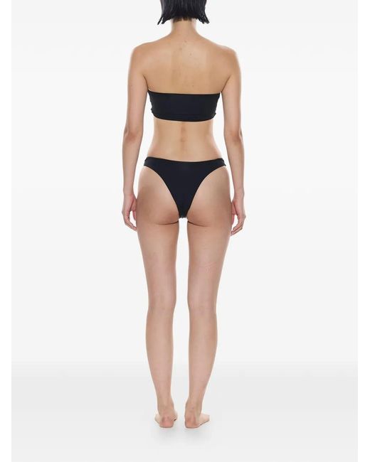 Myra Swim Black Kaia Bandeau Bikini Top