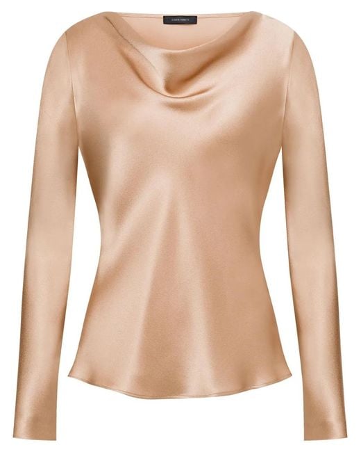 Alberta Ferretti Natural Shirts