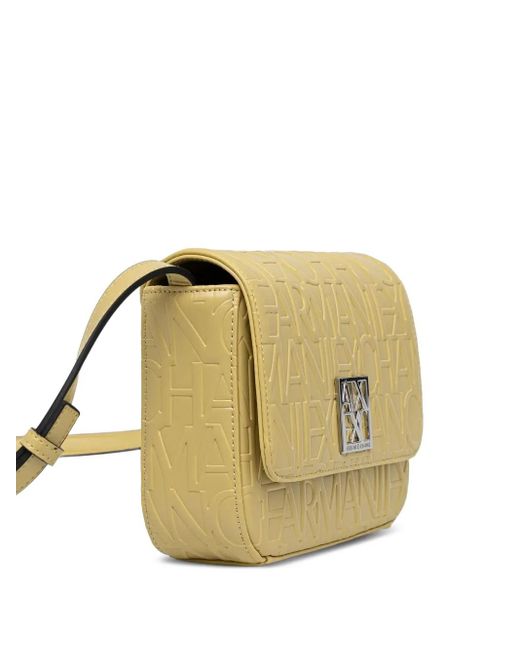 ARMANI EXCHANGE Metallic Logo Cross-Body Bag