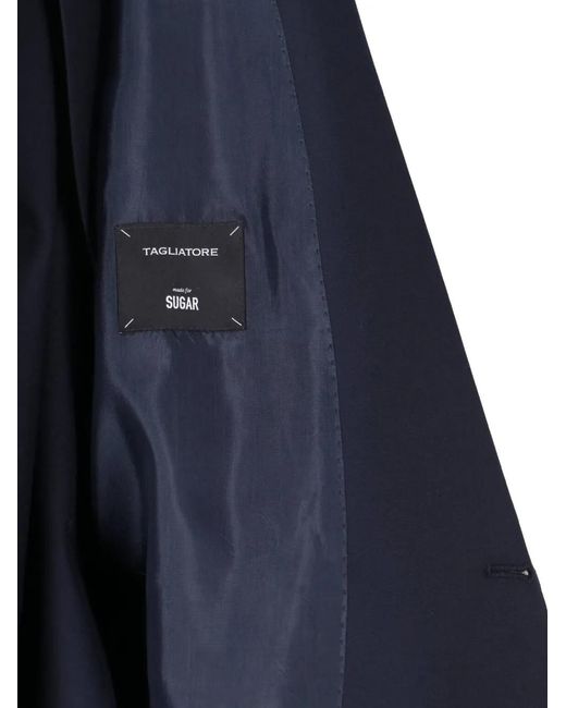 Tagliatore Blue Jasmine Double-Breasted Suit