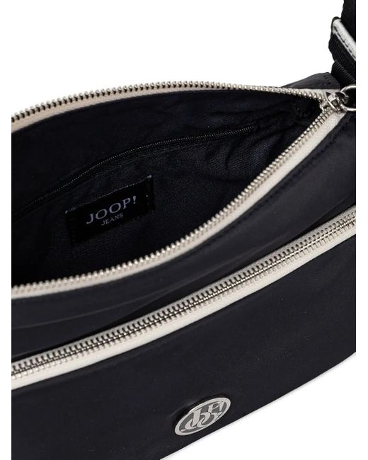 Borsa A Tracolla Con Zip E Logo di Joop! in Black