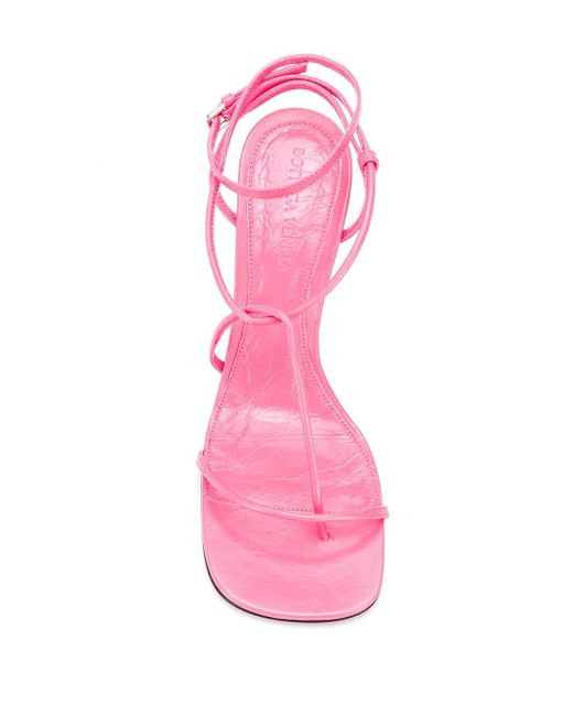 bottega veneta sandals pink