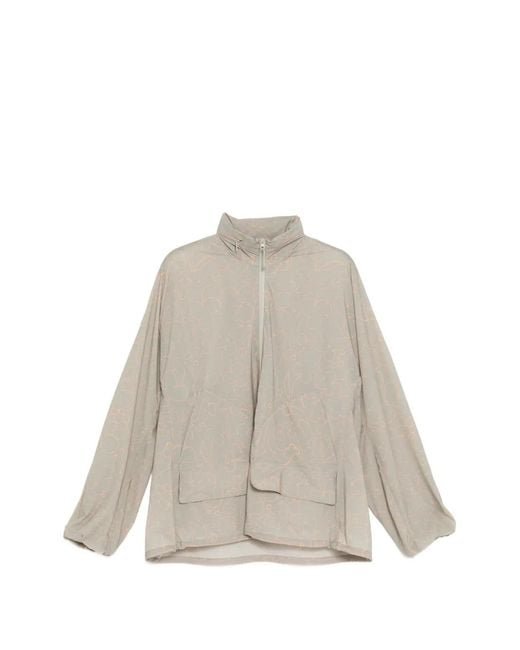 JNBY Natural Floral-Print Oversized Jacket