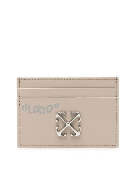Off-White c/o Virgil Abloh Natural Arrows Card Holder
