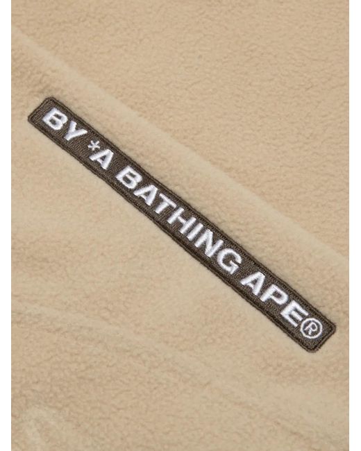 Aape By A Bathing Ape Natural Moonface Patch Sweatshirt for men