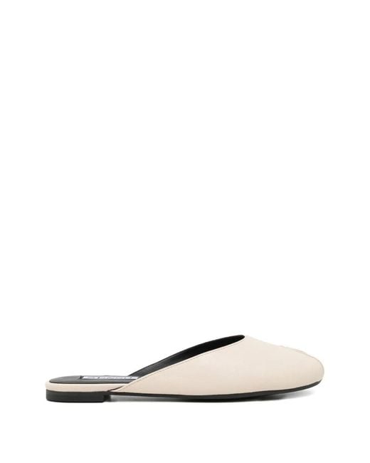 Senso White Colette Peep-Toe Sandals