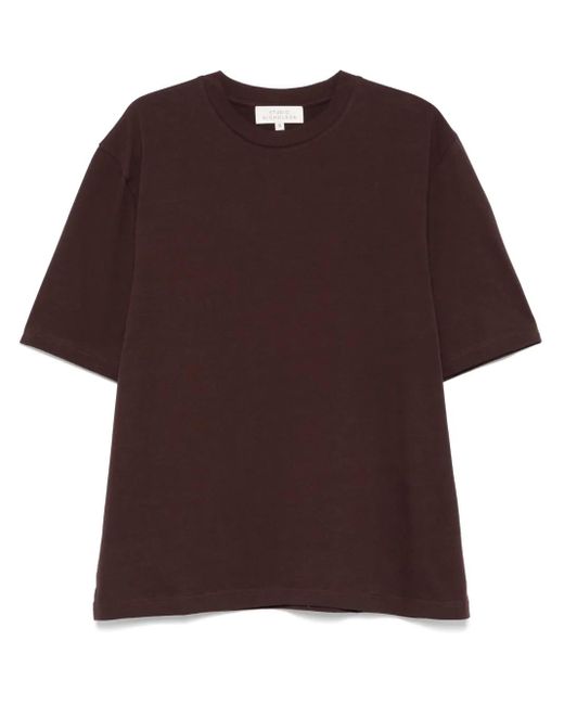 メンズ Studio Nicholson Lay Tシャツ Brown