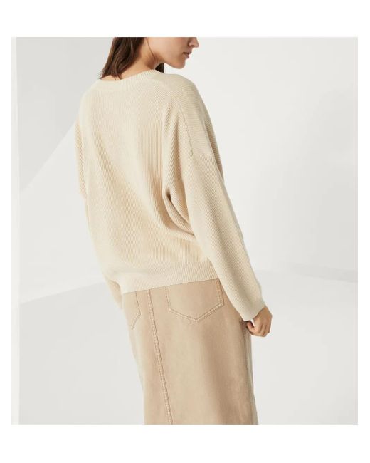 Brunello Cucinelli モニーレトリム セーター Natural