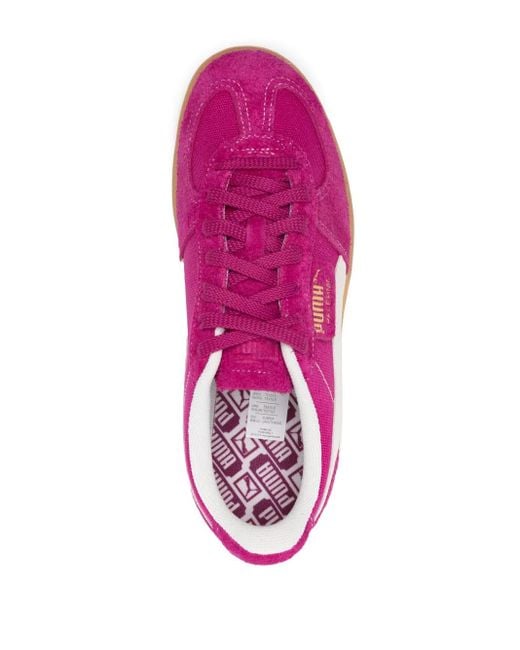 PUMA Pink Palermo Vintage Sneakers for men
