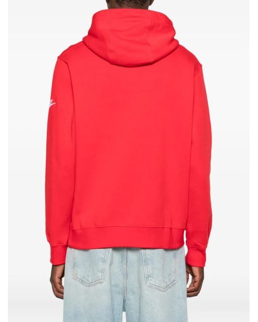 Nike X Nfl San Francisco 49Ers Hoodie Met Logo-Applicatie in het Red voor heren