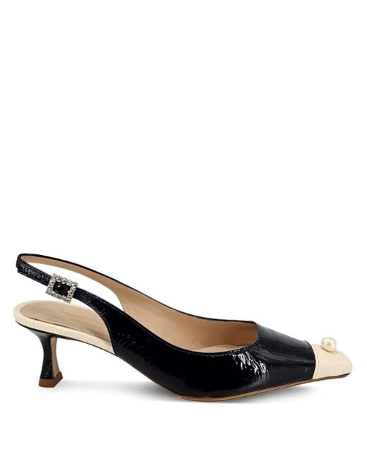 Madison Maison Blue Pearl Slingback Pumps
