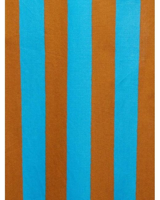 LaDoubleJ Blue Vertical-Stripe Jacket