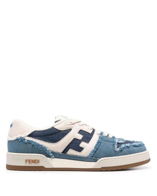 Fendi Blue Sneakers for men