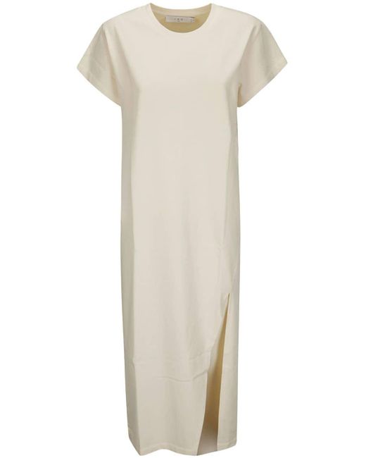 IRO White Litonya Cotton T-shirt Dress