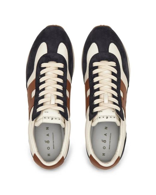 Hogan White Athletic Sneakers for men