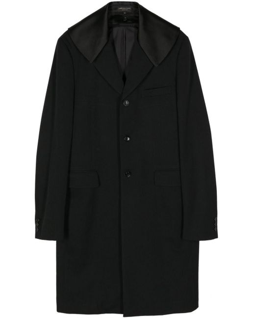 Manteau à simple boutonnage Comme des Garçons pour homme en coloris Black