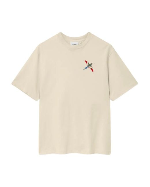 Axel Arigato Micro Bee Bird T-Shirt in White für Herren