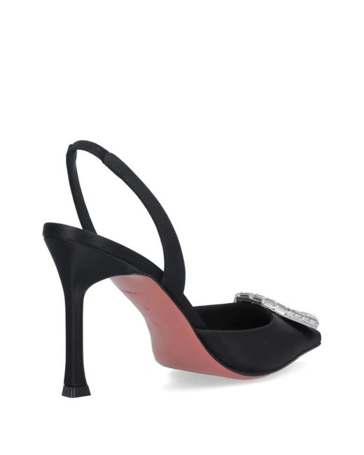 AMINA MUADDI White 105Mm Camelia Pumps