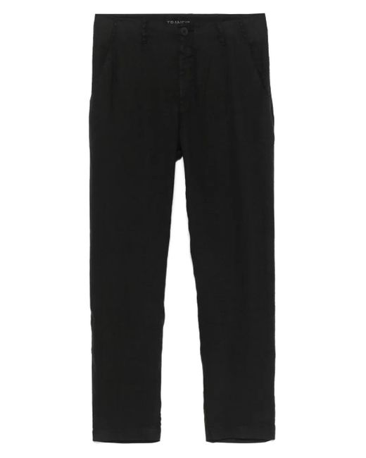 Transit Black Straight-Leg Trousers for men