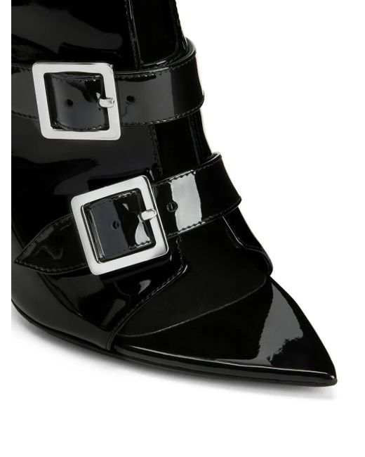 Giuseppe Zanotti Black Intriigo Buckle 105Mm Boots