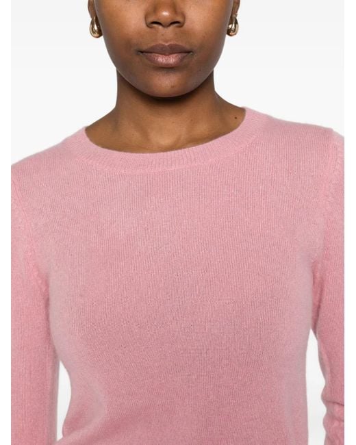 ABSOLUT CASHMERE Pink Catelina Crew-Neck Sweater