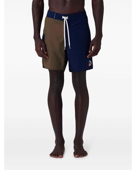 Osklen Blue Duo Color Swim Shorts for men